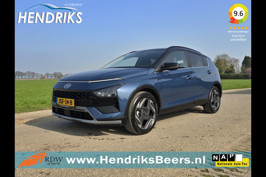 Hyundai Bayon 1.0 T-GDI Premium Sky - 100 Pk - AUTOMAAT - ParkeerCamera - Stoelverwarming - Stuurverwarming