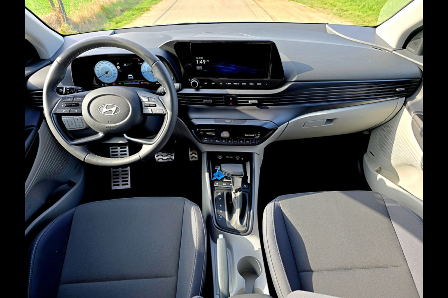 Hyundai Bayon 1.0 T-GDI Premium Sky - 100 Pk - AUTOMAAT - ParkeerCamera - Stoelverwarming - Stuurverwarming