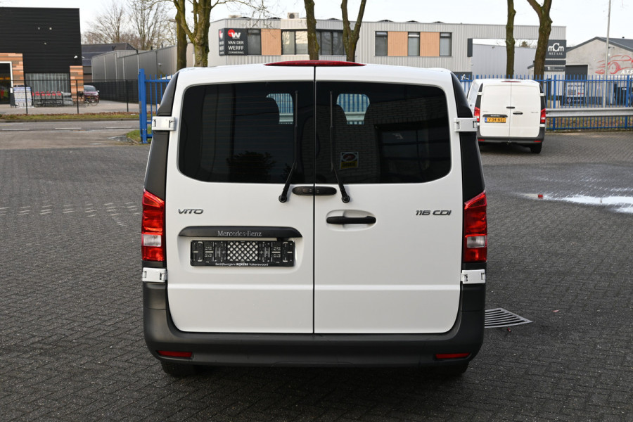 Mercedes-Benz Vito 116 CDI L2 Pro Navigatie met camera, 270 Graden achterdeuren met ruiten