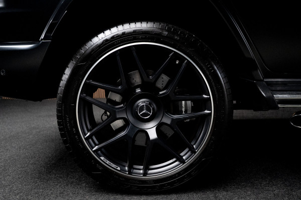 Mercedes-Benz G-Klasse 63 Navi Burmester Leer 360 Camera PTS Massage Schuif (kantel) dak Memory seats Stoelventilatie Stoelverwarming Climate voor en achter Distronic+ Trekhaak