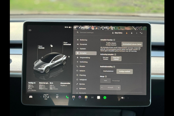 Tesla Model 3 Standard RWD Plus, autopilot, full self -driving, panoramadak, leder