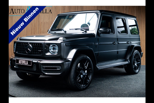 Mercedes-Benz G-Klasse 63 Navi Burmester Leer 360 Camera PTS Open dak Massage Distronic+ Memory seats Stoelventilatie Stoelverwarming Climate voor & achter Trekhaak