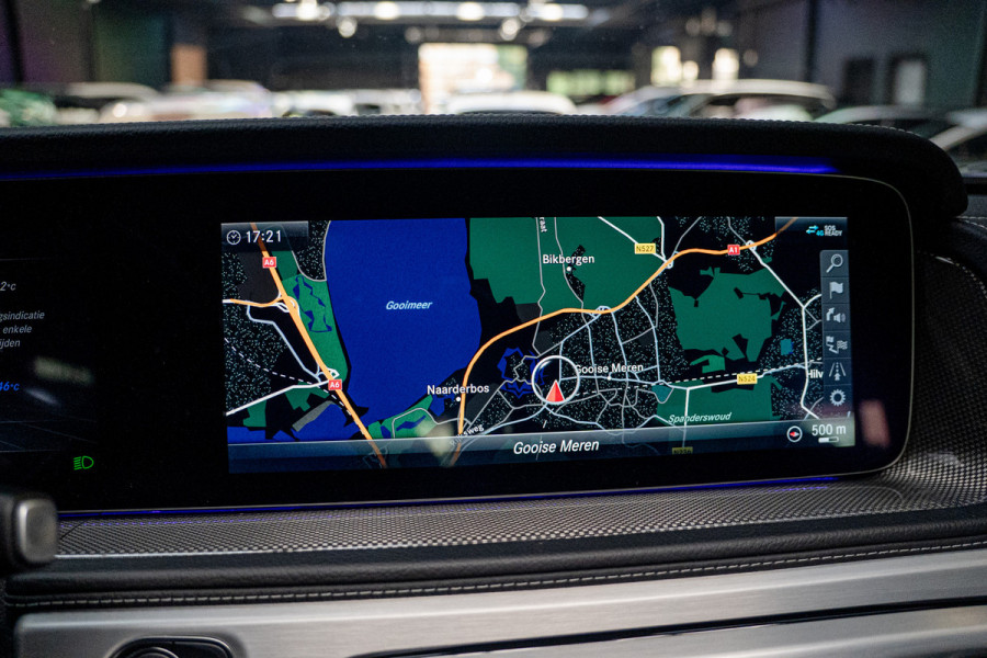 Mercedes-Benz G-Klasse 63 Navi Burmester Leer 360 Camera PTS Open dak Massage Distronic+ Memory seats Stoelventilatie Stoelverwarming Climate voor & achter Trekhaak