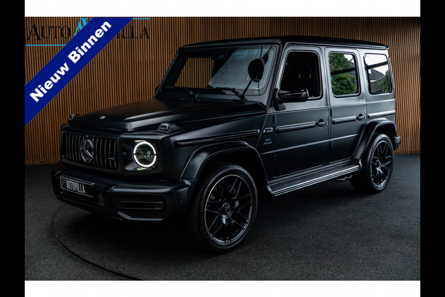 Mercedes-Benz G-Klasse 63 Navi Burmester Leer 360 Camera PTS Massage Schuif (kantel) dak Memory seats Stoelventilatie Stoelverwarming Climate voor en achter Distronic+ Trekhaak