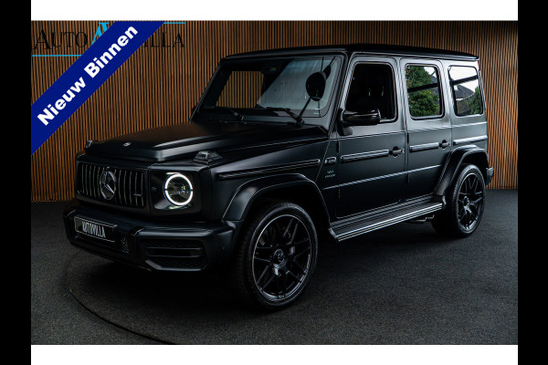 Mercedes-Benz G-Klasse 63 Navi Burmester Leer 360 Camera PTS Massage Schuif (kantel) dak Memory seats Stoelventilatie Stoelverwarming Climate voor en achter Distronic+ Trekhaak