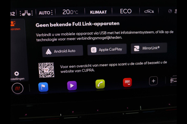 CUPRA Formentor 1.4 eHybrid VZ | 245pk | Leder | Stoelverwarming | 360 Camera | Carplay | Sfeerverlichting | Navigatie | Adaptive cruise | Memory | Keyless | Full LED | PHEV | Plug In
