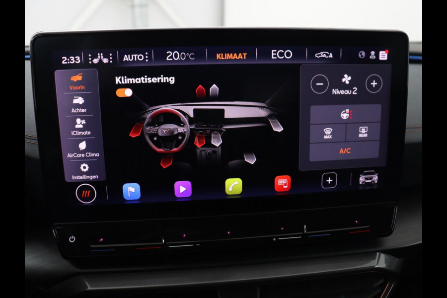 CUPRA Formentor 1.4 eHybrid VZ | 245pk | Leder | Stoelverwarming | 360 Camera | Carplay | Sfeerverlichting | Navigatie | Adaptive cruise | Memory | Keyless | Full LED | PHEV | Plug In