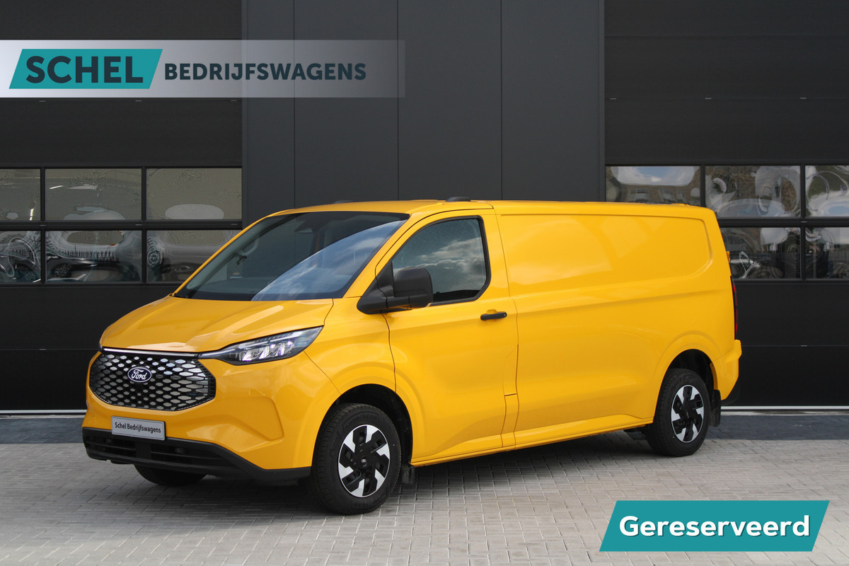 Ford E-Transit Custom 340 L2H1 Trend 65 kWh 136pk - Trekhaak - Camera - LED - Carplay - Grootlicht Assist - Rijklaar