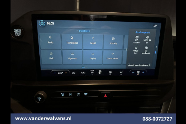 Ford Transit Custom 2.0 TDCI 136pk L1H1 Euro6 Airco | Camera | Apple Carplay | LED | Cruisecontrol Android Auto, Verwarmde voorruit, Parkeersensoren, Bijrijdersbank, 2740kg trekvermogen