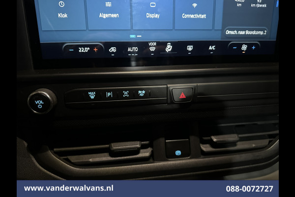 Ford Transit Custom 2.0 TDCI 136pk L1H1 Euro6 Airco | Camera | Apple Carplay | LED | Cruisecontrol Android Auto, Verwarmde voorruit, Parkeersensoren, Bijrijdersbank, 2740kg trekvermogen