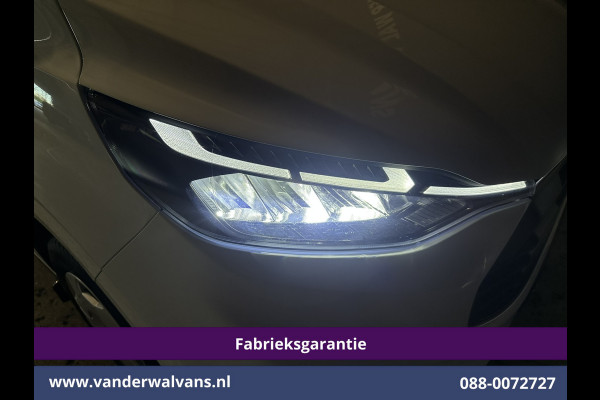 Ford Transit Custom 2.0 TDCI 136pk L2H1 Fabrieksgarantie Euro6 Airco | Camera | Apple Carplay | LED Android Auto, Cruisecontrol, Verwarmde voorruit, Parkeersensoren, Bijrijdersbank