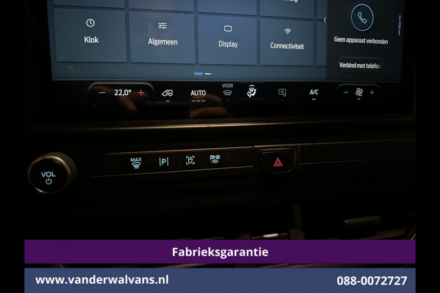 Ford Transit Custom 2.0 TDCI 136pk L2H1 Fabrieksgarantie Euro6 Airco | Camera | Apple Carplay | LED Android Auto, Cruisecontrol, Verwarmde voorruit, Parkeersensoren, Bijrijdersbank
