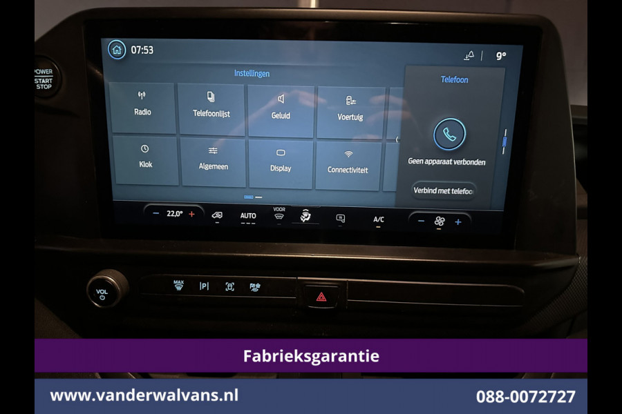 Ford Transit Custom 2.0 TDCI 136pk L2H1 Fabrieksgarantie Euro6 Airco | Camera | Apple Carplay | LED Android Auto, Cruisecontrol, Verwarmde voorruit, Parkeersensoren, Bijrijdersbank