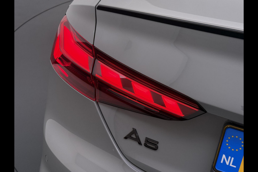 Audi A5 Coupé 40 TFSI S edition VAN € 31.900,- VOOR € 28.440,- UW LENTEVOORDEEL € 3.460,-! | S LINE IN- EN EXTERIEUR | TOPSTAAT! | 20 INCH| LEER| CAMERA| STOELVERWARMING| MATRIX LED| QUANTUM GRIJS
