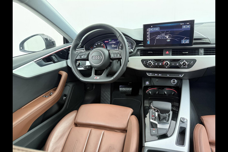 Audi A5 Coupé 40 TFSI S edition VAN € 31.900,- VOOR € 28.440,- UW LENTEVOORDEEL € 3.460,-! | S LINE IN- EN EXTERIEUR | TOPSTAAT! | 20 INCH| LEER| CAMERA| STOELVERWARMING| MATRIX LED| QUANTUM GRIJS