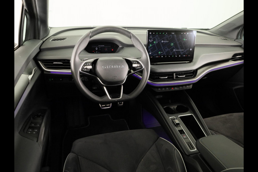 Škoda Elroq 60 Sportline 204pk | Navigatie | Keyless entry | Parkeercamera | Adaptieve cruise controle | Stoelverwarming | Parkeersensoren voor en achter
