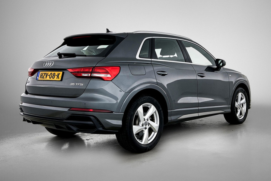 Audi Q3 35 TFSI S edition (Dealer OnderH, Navi, Carplay, StoelV, Leder, Lane Assist, Addapt Cruise, Etc)