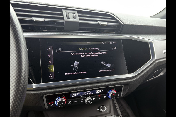 Audi Q3 35 TFSI S edition (Dealer OnderH, Navi, Carplay, StoelV, Leder, Lane Assist, Addapt Cruise, Etc)