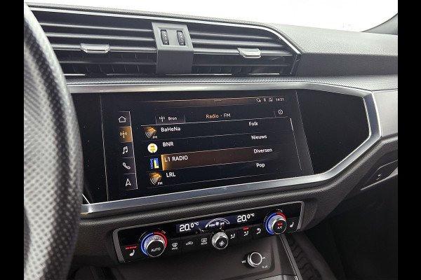 Audi Q3 35 TFSI S edition (Dealer OnderH, Navi, Carplay, StoelV, Leder, Lane Assist, Addapt Cruise, Etc)