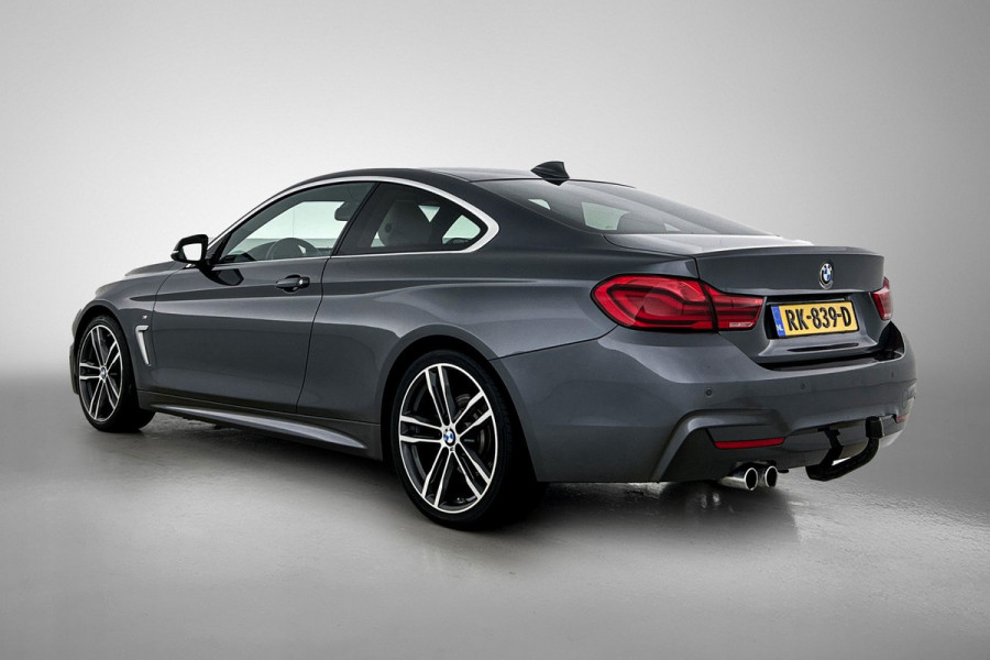 BMW 4 Serie Coupé 420i High Executive M-Sport(NL-Auto, Dealer OndrH, Dakraam, Trekhaak, Navi Pro, StoelV, Leder, Sportstoel, Etc)