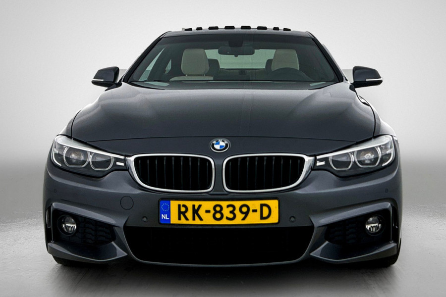 BMW 4 Serie Coupé 420i High Executive M-Sport(NL-Auto, Dealer OndrH, Dakraam, Trekhaak, Navi Pro, StoelV, Leder, Sportstoel, Etc)