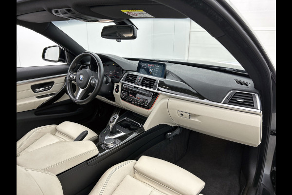 BMW 4 Serie Coupé 420i High Executive M-Sport(NL-Auto, Dealer OndrH, Dakraam, Trekhaak, Navi Pro, StoelV, Leder, Sportstoel, Etc)