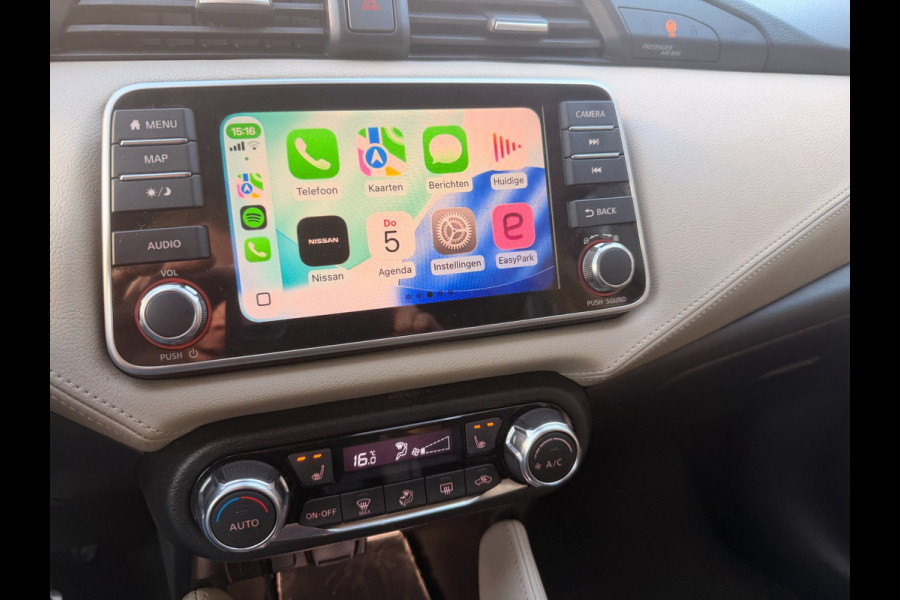 Nissan Micra 1.0 Dig-T 117 6MT 117 PK BOSE Carplay Navi Cruise Stoelverw Camera Clima Keyless go