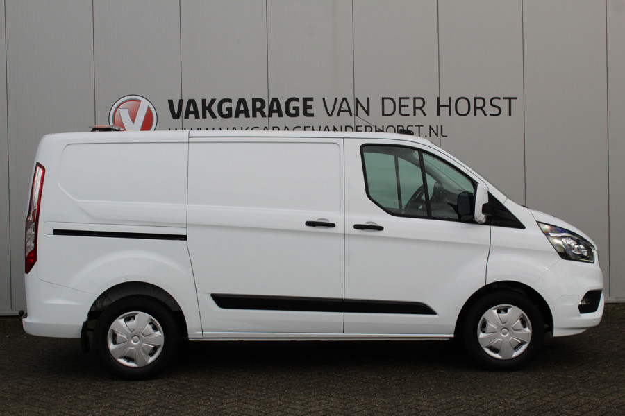 Ford Transit Custom 300 2.0 130PK TDCI L1H1 Trend Automaat Achterklep, Schuifdeur L+R, PDC V+A, Camera, Stoelverwarming
