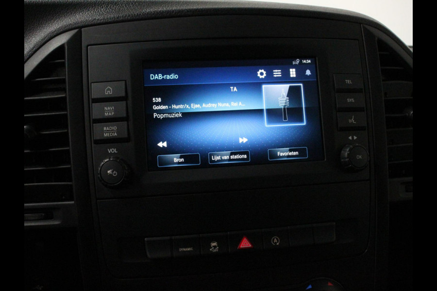 Mercedes-Benz Vito 114 CDI Automaat Lang Dubbele Cabine 6p | Airco | Navigatie | Bluetooth | PDC | Trekhaak