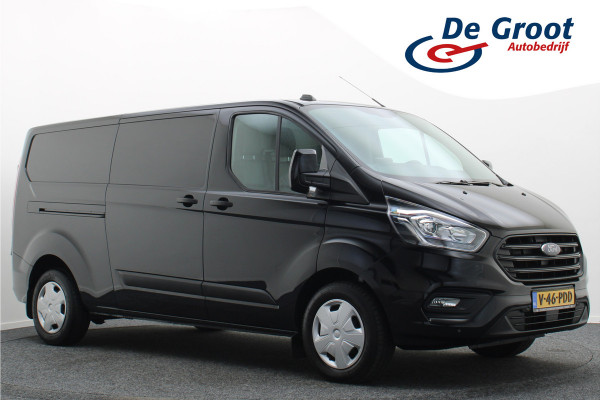 Ford Transit Custom 320 2.0 TDCI L2H1 Limited Leer, 3-Zits, Camera, Cruise, Apple Carplay, Verwarmde Voorruit, DAB, PDC