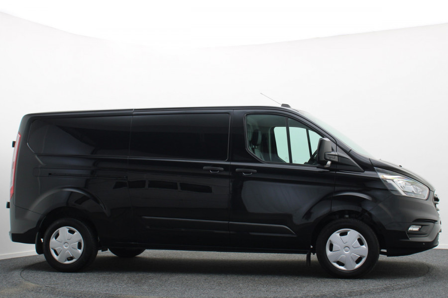 Ford Transit Custom 320 2.0 TDCI L2H1 Limited Leer, 3-Zits, Camera, Cruise, Apple Carplay, Verwarmde Voorruit, DAB, PDC
