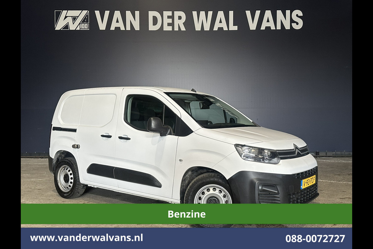 Citroën Berlingo 1.2 PureTech 131pk Automaat Benzine L1H1 Euro6 Airco | 3-Zits | Navigatie | Camera | Apple carplay android auto, cruisecontrol, parkeersensoren, bijrijdersbank