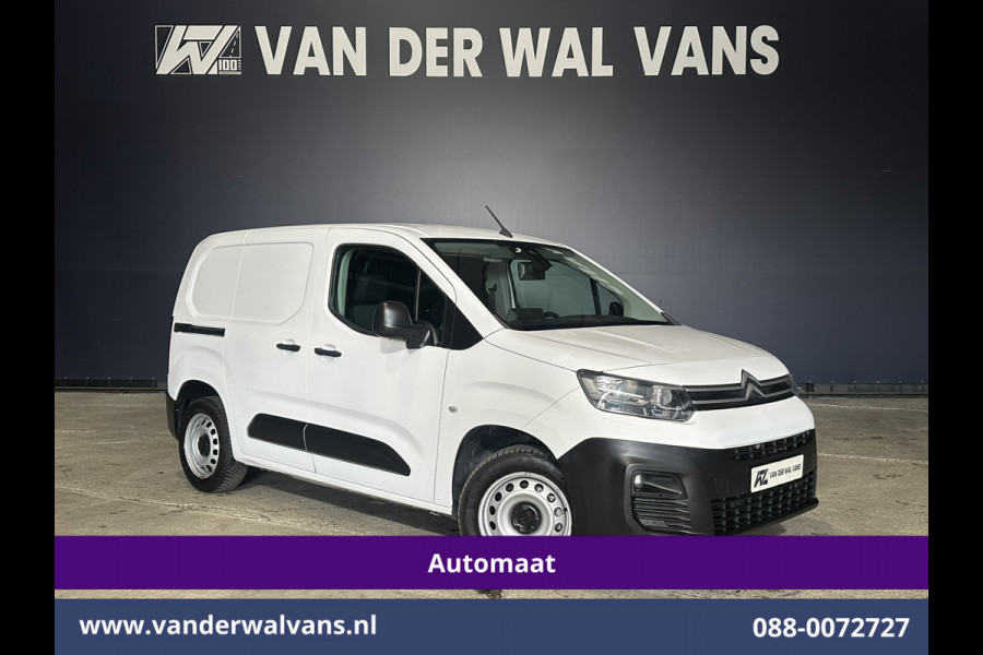 Citroën Berlingo 1.5 BlueHDI 131pk Automaat L1H1 Euro6 Airco | 2x Zijdeur | Camera | Navigatie | Apple Carplay Android Auto, Cruisecontrol, Parkeersensoren