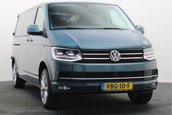 Volkswagen Transporter 2.0 TDI DSG 150 PK Lang Highline 5-Zits, Camera, ACC, LED, Apple Carplay, Verwarmde Voorruit, Trekhaak, 18''