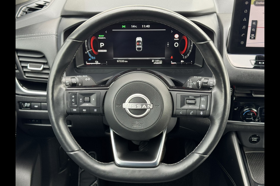 Nissan QASHQAI 1.5 e-Power Business Premium Adaptive cruise 360 camera Pano Verwarmde stoelen/-voorruit/-stuur Apple / Android
