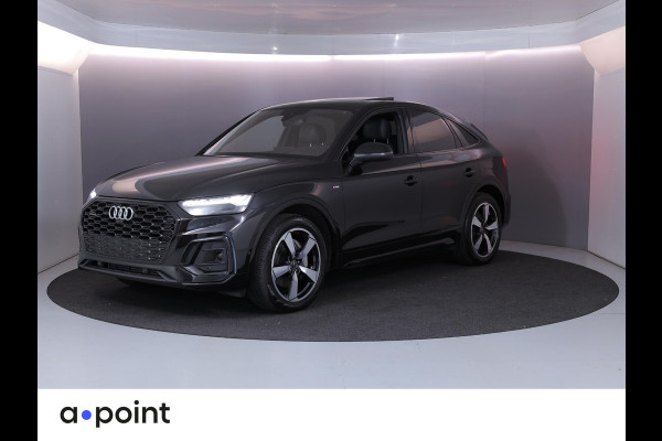 Audi Q5 Sportback 55 TFSI e S edition Competition 367 pk S-tronic | Verlengde garantie | Navigatie | Panoramadak | Parkeersensoren (Park assist) | Rondomzicht camera | Lederen bekleding | S-Line |