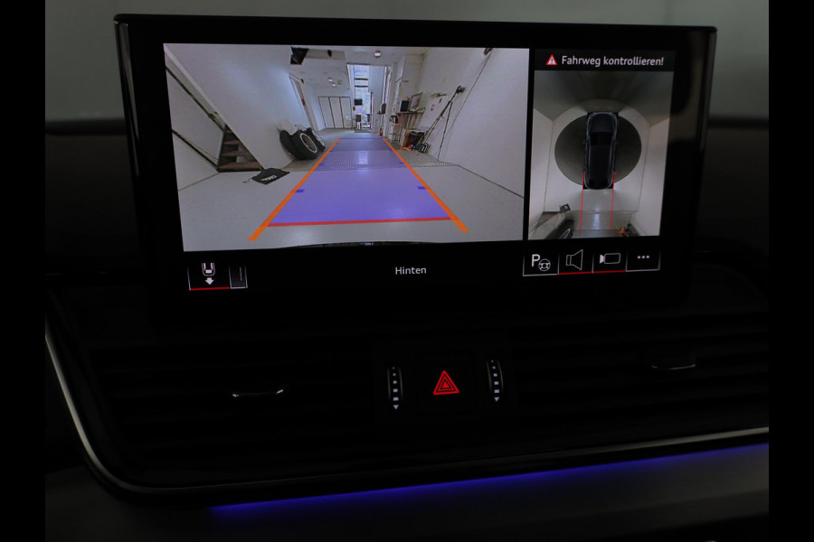 Audi Q5 Sportback 55 TFSI e S edition Competition 367 pk S-tronic | Verlengde garantie | Navigatie | Panoramadak | Parkeersensoren (Park assist) | Rondomzicht camera | Lederen bekleding | S-Line |