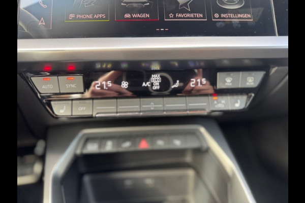 Audi A3 Sportback 40 TFSI e Edition S-line,Leder/Alcantara,Virtueel/Camera,Carplay,Navigatie,Cruisecontrol