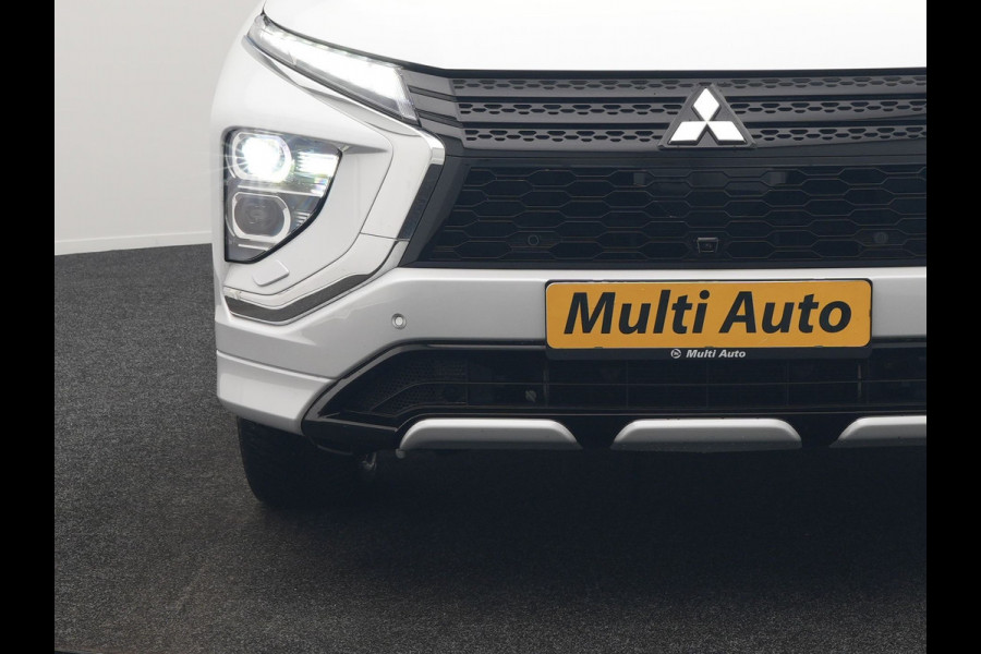 Mitsubishi Eclipse Cross 2.4 Instyle PHEV 188pk Dealer O.H. | Trekhaak Af Fabriek | Panodak | Head Up | Adaptive Cruise | 360 Camera | Lederen Sportstoelen Verwarmd | Keyless | Stuur Verwarmd | Apple Carplay | Blis | Navigatie | DAB | Plug In Hybrid |