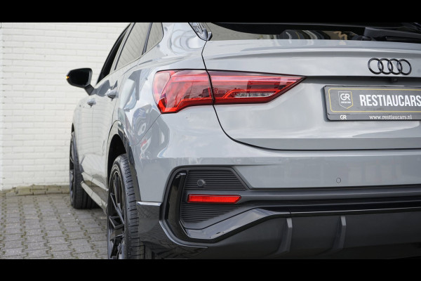 Audi Q3 Sportback 35 TFSI 3x S-Line Black Optik AUTOMAAT-CAMERA-CARPLAY-DRIVE SELECT-ELEKTRISCHE STOELEN-KEYLESS-MATRIX-PANORAMA