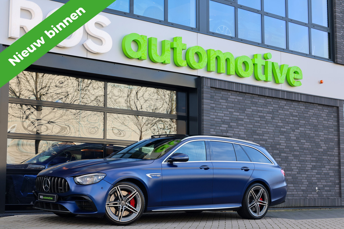 Mercedes-Benz E-Klasse Estate AMG 63 S 4MATIC+ | FACELIFT | TRACK PACK | HUD | BURMESTER | 360 | KEYLESS | DEALER ONDH |