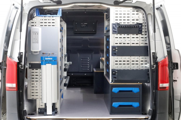 Mercedes-Benz Vito 114 CDI 136pk Compact 9G Automaat 2x Schuifdeur/LED/Camera/Inrichting 11-2022