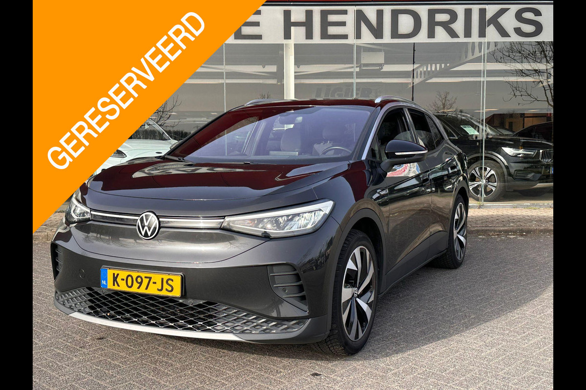 Volkswagen ID.4 First 77 kWh | SOH: 88,9% | Trekhaak | Leder Alcantara | Adaptive CC |