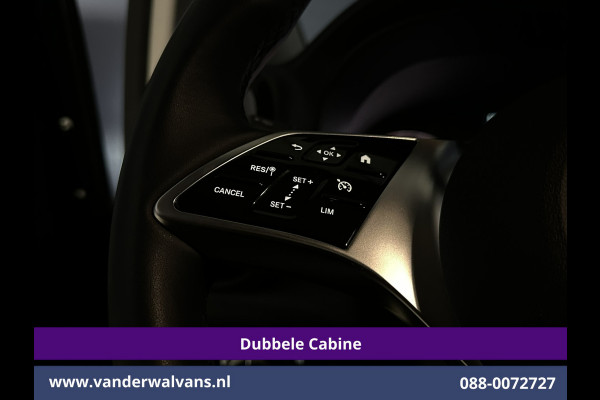 Mercedes-Benz Vito 116 CDI 164pk 9G-Tronic Automaat L2H1 Dubbele Cabine Fabrieksgarantie Euro6 Airco | 5-Zits | 2x zijdeur | 360 graden Camera Navigatie, LED, LM Velgen, 2500kg Trekhaak, Adaptieve Cruisecontrol, Parkeersensoren, Isofix, MBUX