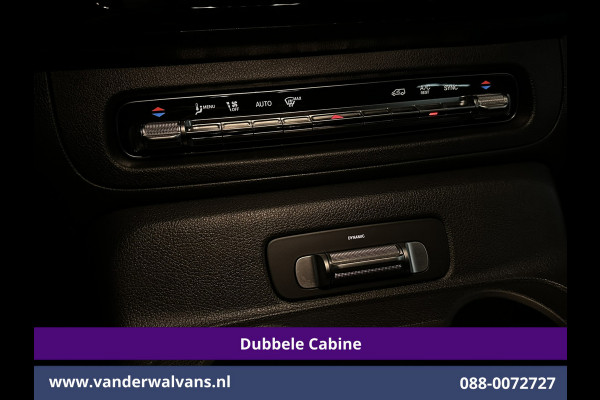 Mercedes-Benz Vito 116 CDI 164pk 9G-Tronic Automaat L2H1 Dubbele Cabine Fabrieksgarantie Euro6 Airco | 5-Zits | 2x zijdeur | 360 graden Camera Navigatie, LED, LM Velgen, 2500kg Trekhaak, Adaptieve Cruisecontrol, Parkeersensoren, Isofix, MBUX