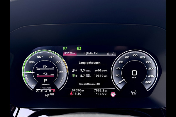 Audi A3 Sportback 40 TFSI e S-line | Matrix LED | Trekhaak | Elektr. stoelen | Camera | Carplay | Sfeer | ACC | Elektr. achterklep