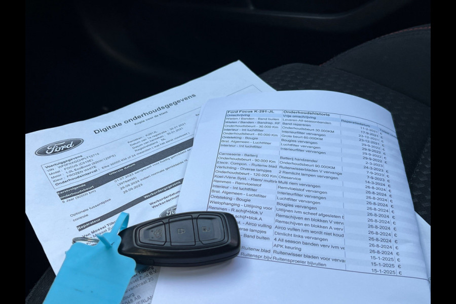 Ford FOCUS Wagon BWJ 2021 | 1.0T 126PK Hybrid ST Line Business | CAMERA | SPORTSTOELEN | CARPLAY | NAVI | CLIMA | PDC | 17'' LMV |