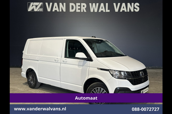 Volkswagen Transporter 2.0 TDI 150pk Automaat L1H1 Euro6 Airco | Navigatie | Camera | Android Auto | Cruisecontrol | Trekhaak Parkeersensoren, Bijrijdersbank