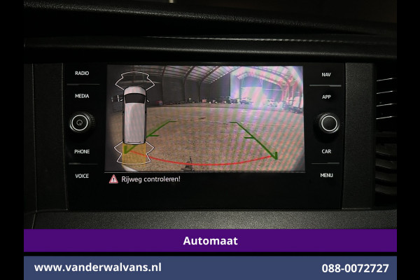 Volkswagen Transporter 2.0 TDI 150pk Automaat L1H1 Euro6 Airco | Navigatie | Camera | Android Auto | Cruisecontrol | Trekhaak Parkeersensoren, Bijrijdersbank