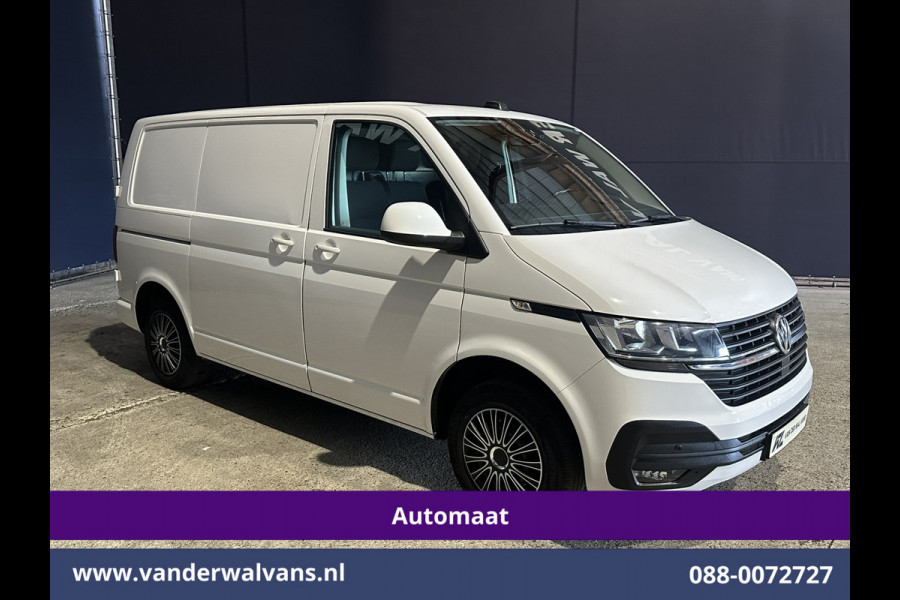Volkswagen Transporter 2.0 TDI 150pk Automaat L1H1 Euro6 Airco | Navigatie | Camera | Android Auto | Cruisecontrol | Trekhaak Parkeersensoren, Bijrijdersbank